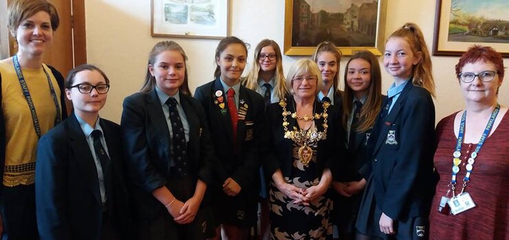 Image of Parklands Pupils Celebrate 100 Years of Votes for Women
